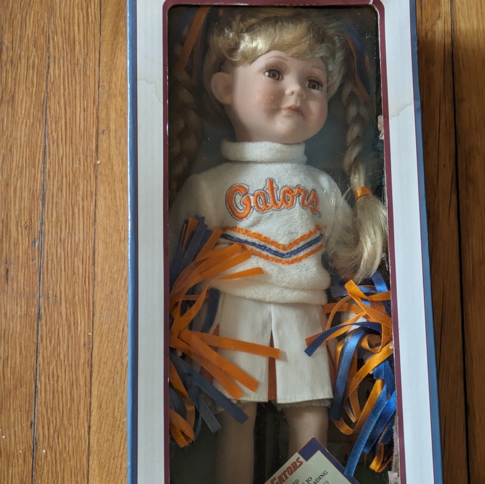 UF cheerleader Doll